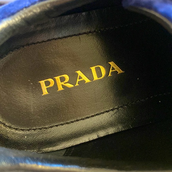 Prada Velvet Sneakers - Picture 6 of 7